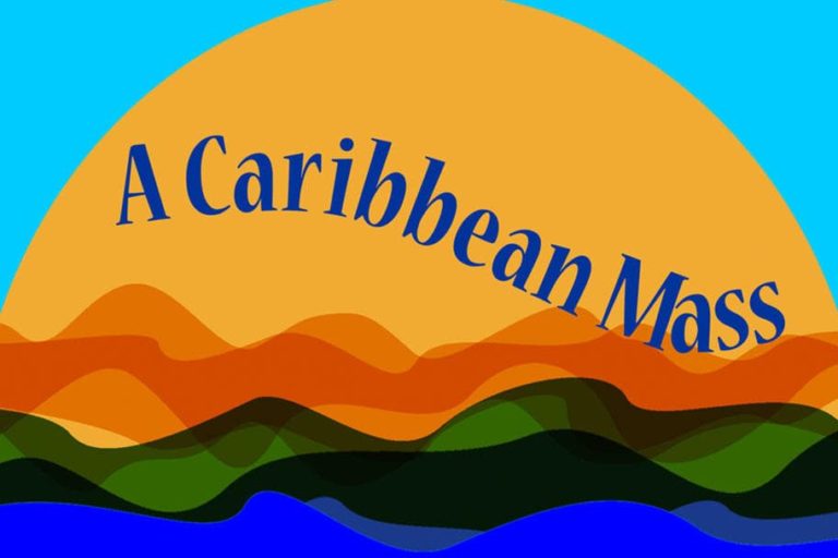 A Caribbean Mass banner